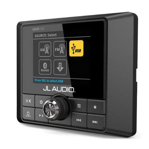 JL AUDIO MMR-40: Full function NMEA2000 Network Controller with LCD Display | 99910 | 010-03129-00 - Clinch River Fishing USA