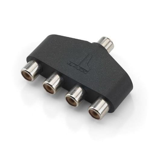 JL AUDIO XD-AICS-1F4F: Core, 4-way Audio interconnect Splitter | 90135 | 010-13448-00 - Clinch River Fishing USA