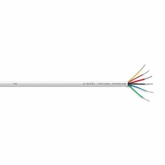 JL AUDIO XM-WHTMFC-25: 25 ft. White 16 AWG, Tinned Copper Marine Spk Cable + (4) 20 AWG Illum. Leads | 90955 | 010-13422-00 - Clinch River Fishing USA
