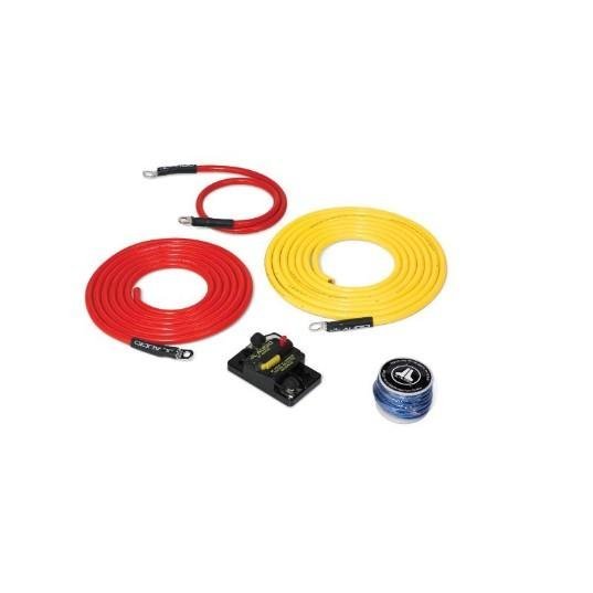 JL AUDIO XMD-PCS50A-1-L10: Premium 6 AWG 12-V Power Conn. Sys for Single Amp, Up to 10ft, 50 Amp | 90485 | 010-13417-00 - Clinch River Fishing USA