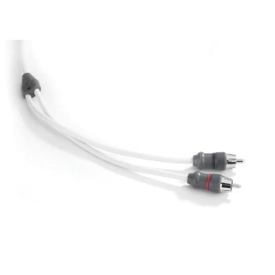 JL AUDIO XMD-WHTAIC2-1.5: RCA 2-channel, Marine Audio Interconnect Cable w/ Molded Connectors - 1.5 ft | 90484 | 010-13554-00 - Clinch River Fishing USA