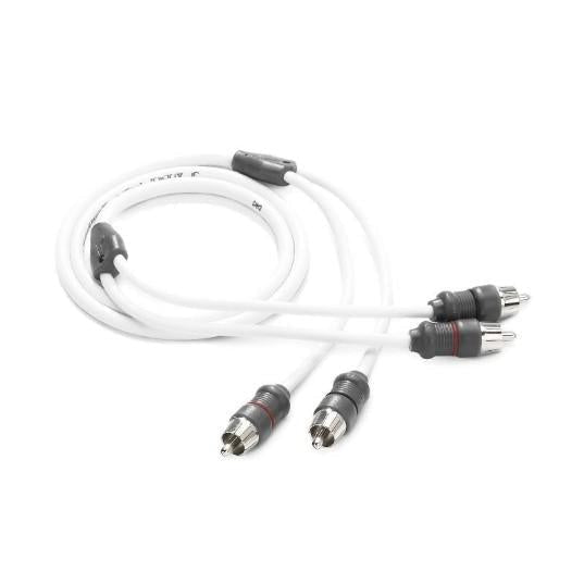 JL AUDIO XMD-WHTAIC2-3: RCA 2-Channel, 3 ft (0.91 m) Marine Audio Interconnect | 90436 | 010-13446-00 - Clinch River Fishing USA