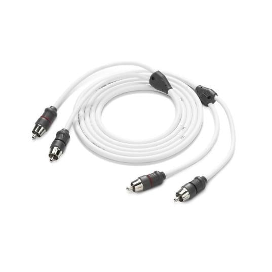 JL AUDIO XMD-WHTAIC2-6: RCA 2-Channel, 6 ft (1.83 m) Marine Audio Interconnect | 90437 | 010-13413-00 - Clinch River Fishing USA