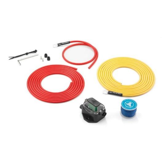JL AUDIO XMD-PCS30A-1-L12: Premium 9 AWG 12-V Power Conn. Sys for Single Amp