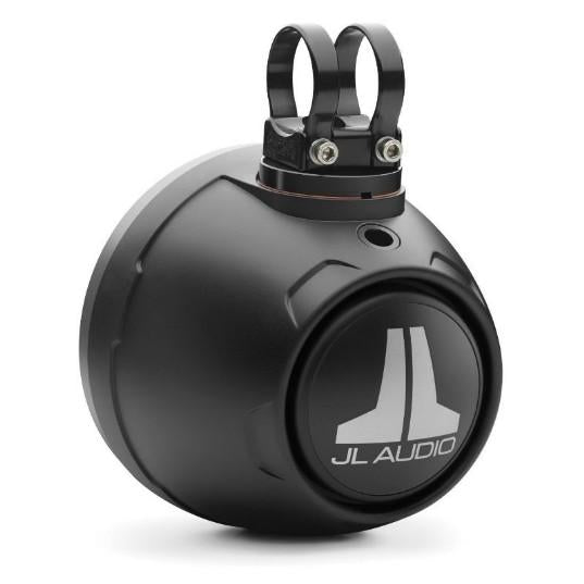 JL AUDIO M3-650VEX-MB-S-GM: 6.5" VEX Tower Speakers, Matte Black Enclosure, Gunmetal Sport Grille | 93401  | 010-03257-00