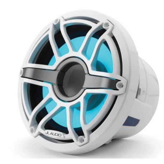 JL AUDIO M6-8IB-S-GWGW-I-4: 8" Marine Subwoofer (200W