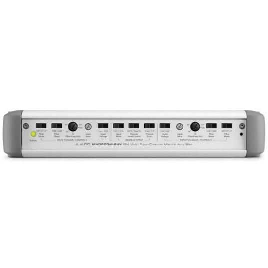 JL AUDIO MHD600/4-24V: 4-Channel Class D Full-Range Marine Amplifier for 24V Systems