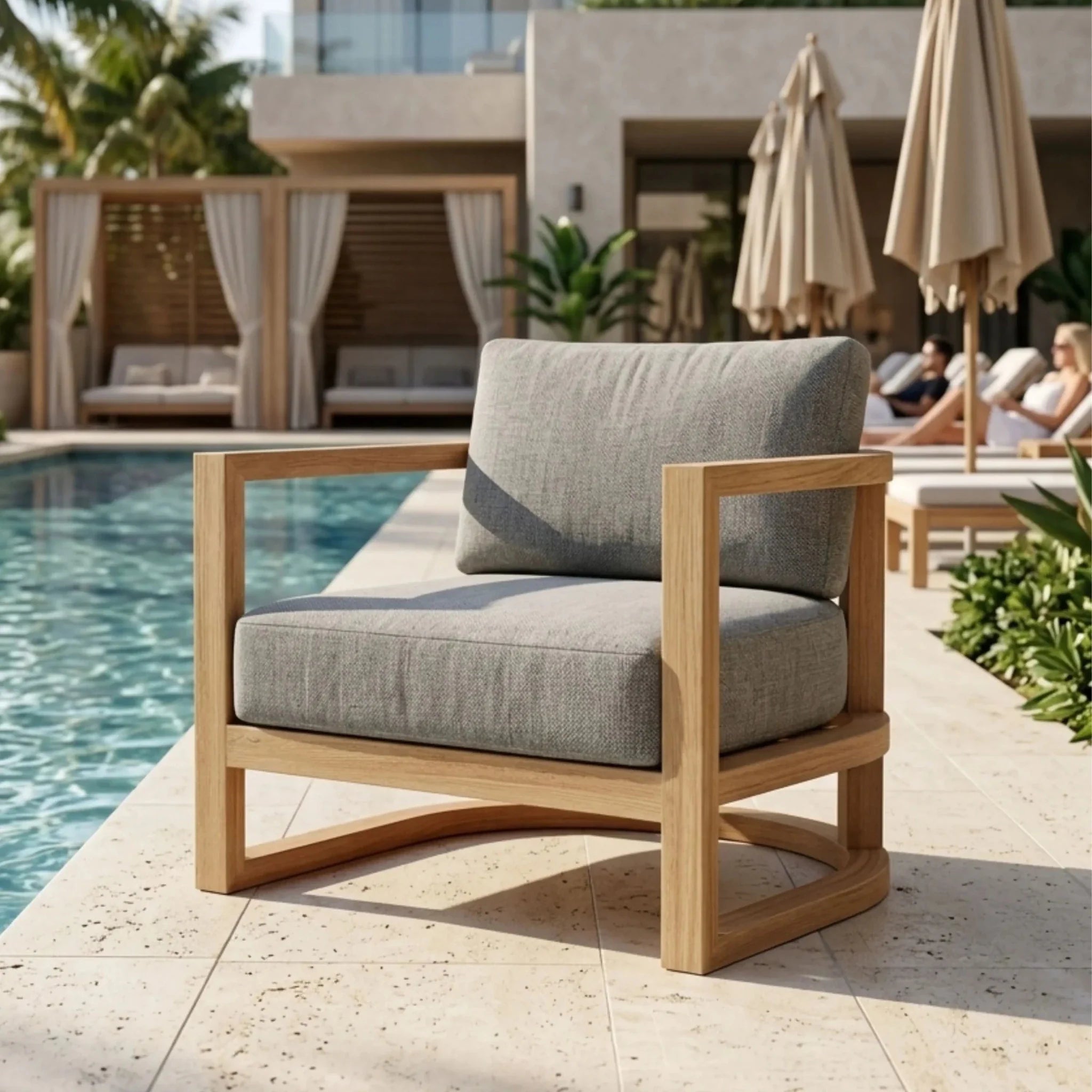 JUNUS LOUNGE ARMCHAIR - Clinch River Fishing USA