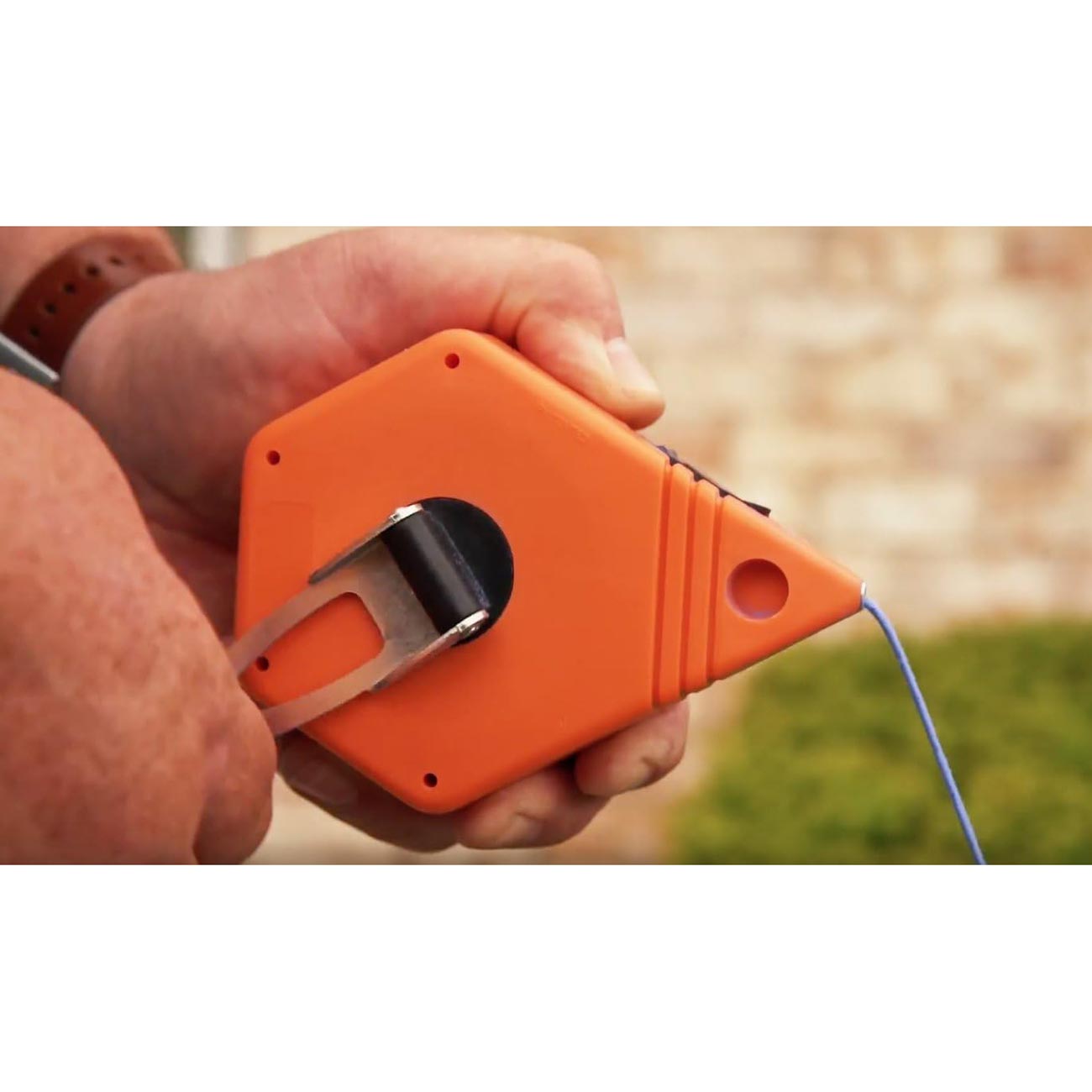 Keson Octagonal Chalk Bold Line Reel (1.5mm Thick String) - 100 ft. - Clinch River Fishing USA