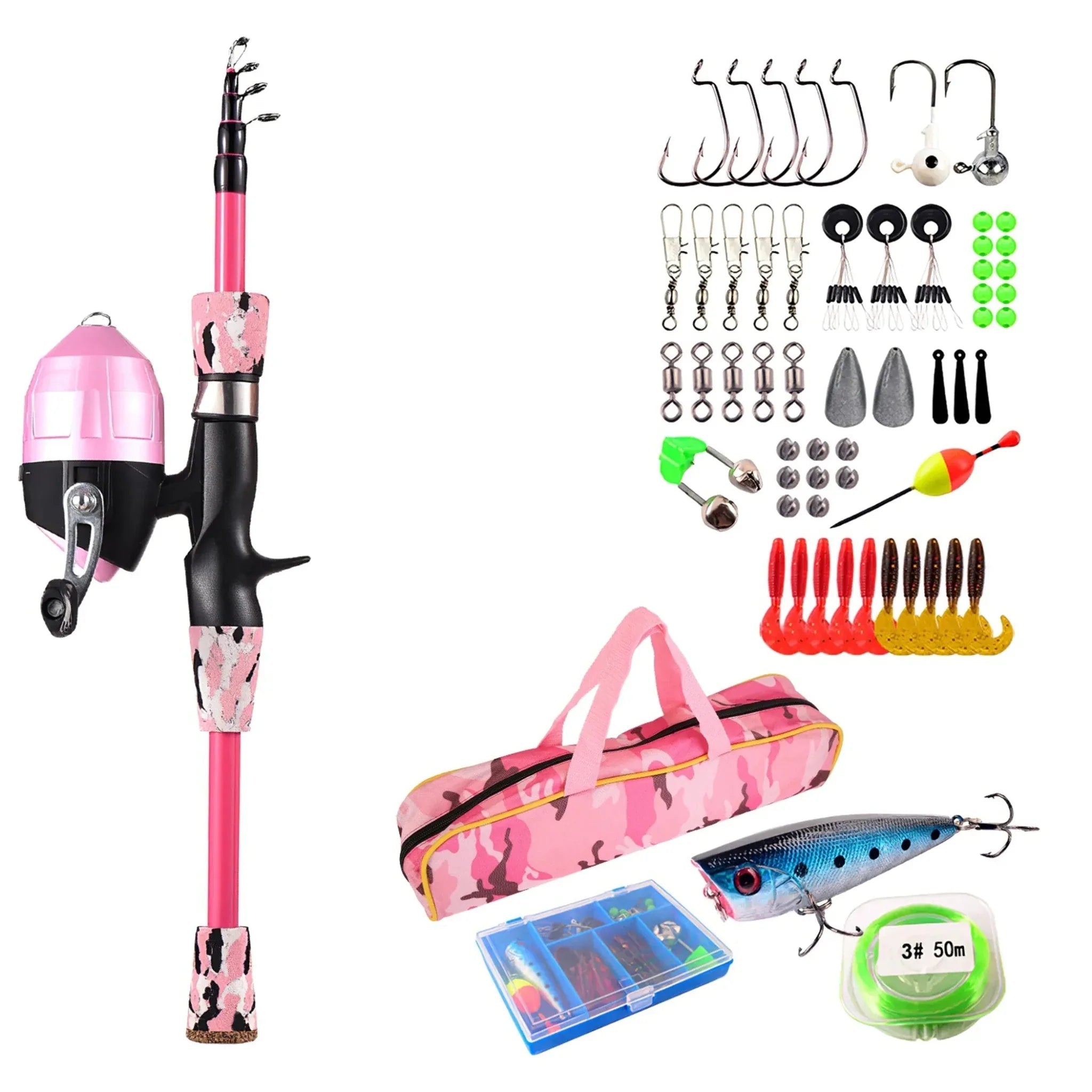 Kids Fishing Pole Set - Clinch River Fishing USA