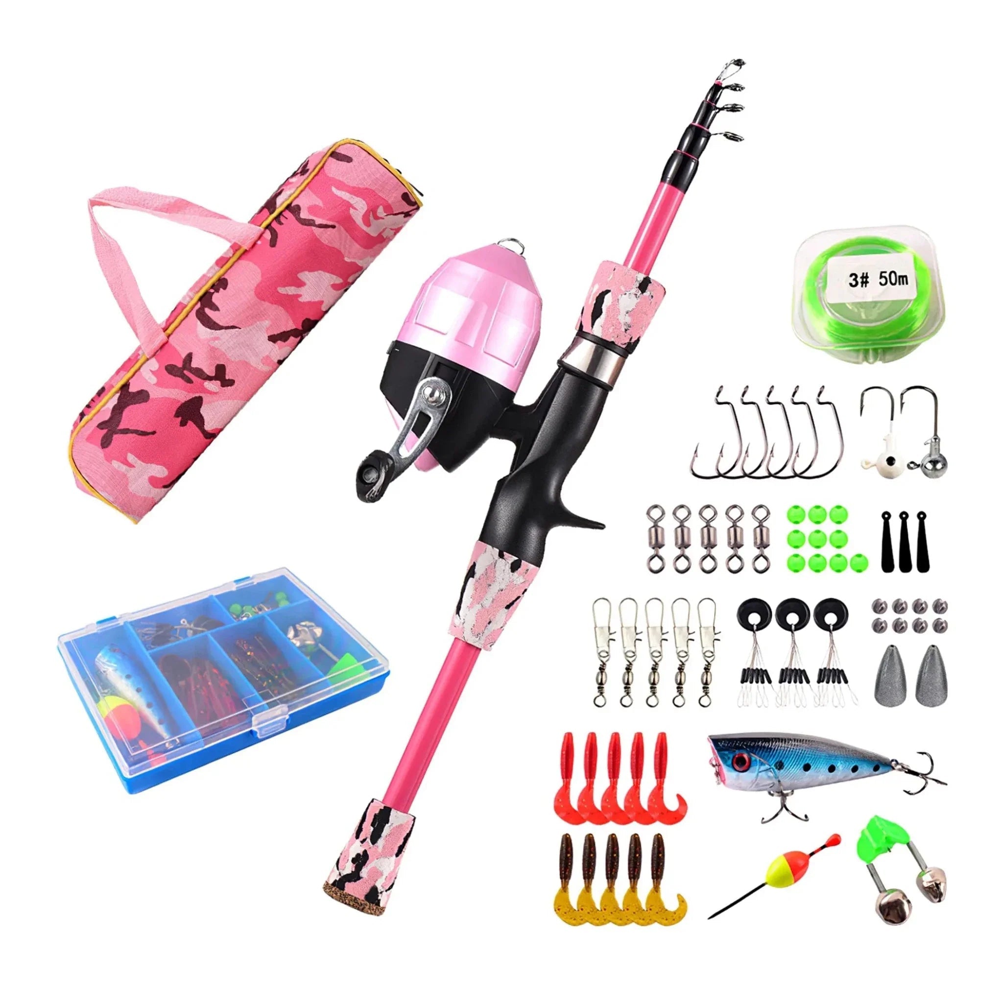 Kids Fishing Pole Set - Clinch River Fishing USA