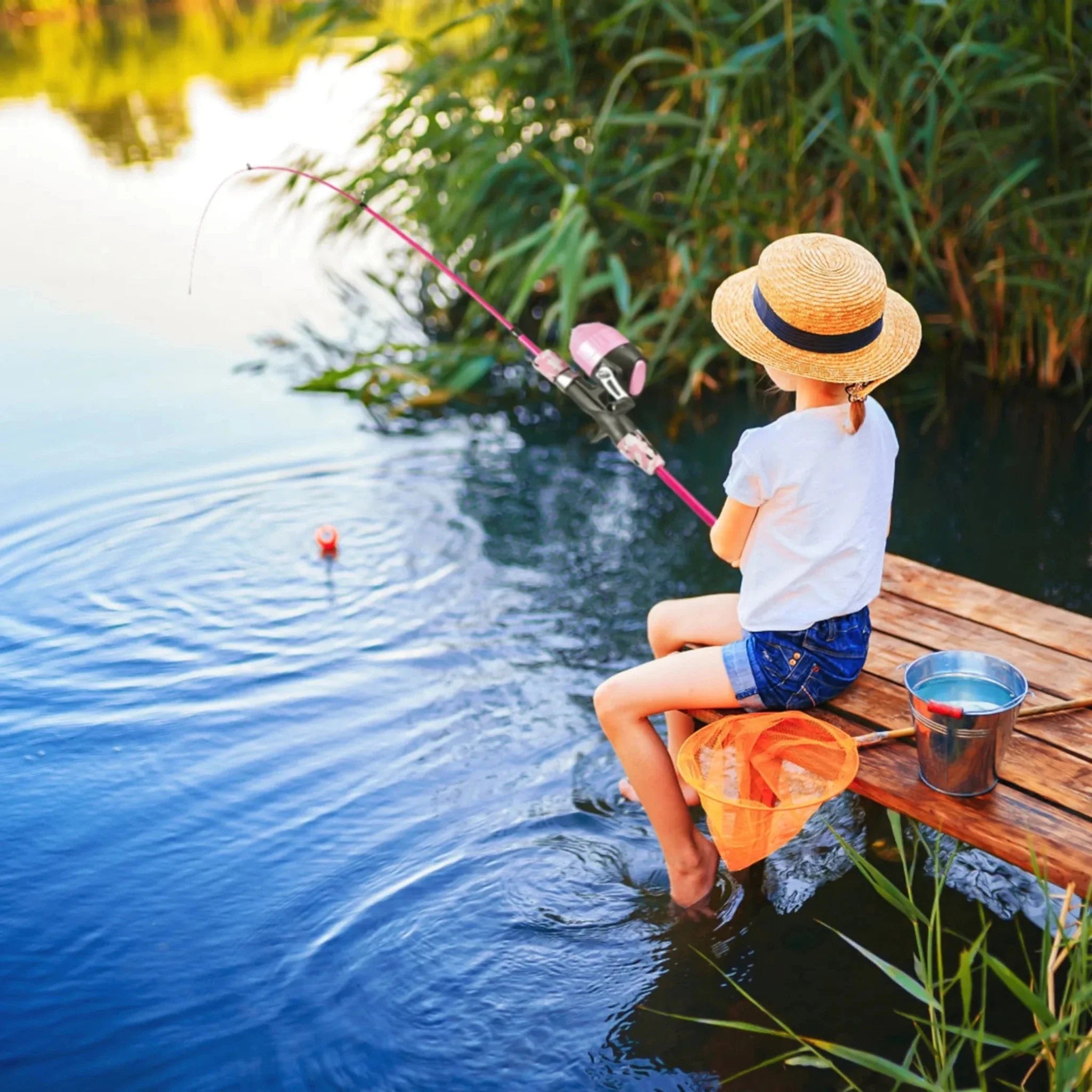 Kids Fishing Pole Set - Clinch River Fishing USA