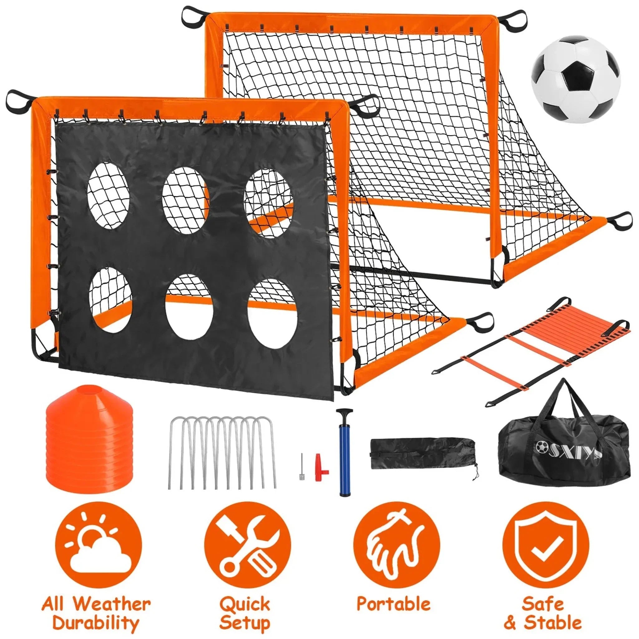 Kids Soccer Goals Set - Clinch River Fishing USA