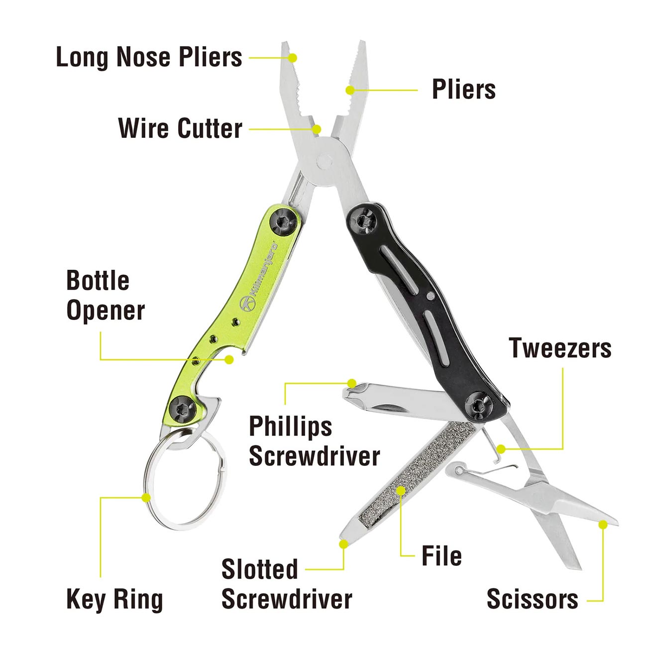Kilimanjaro Ascend 9-in-1 Multi-Tool - Clinch River Fishing USA