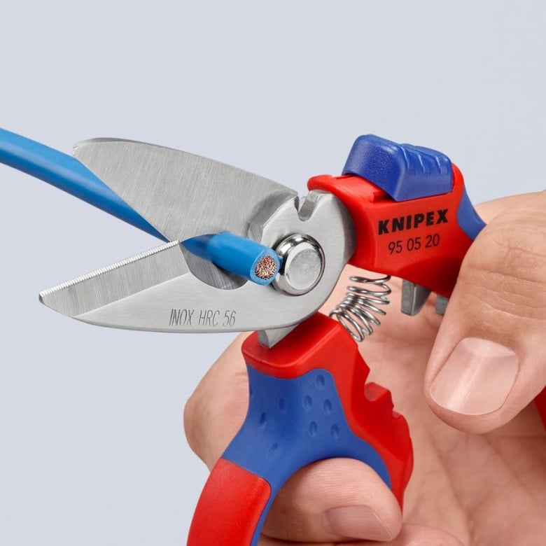 Knipex Angled Electricians' Shears (6-1/4") - Clinch River Fishing USA