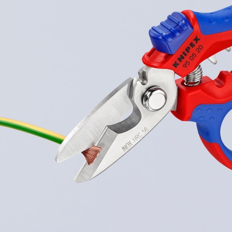 Knipex Angled Electricians' Shears (6-1/4") - Clinch River Fishing USA