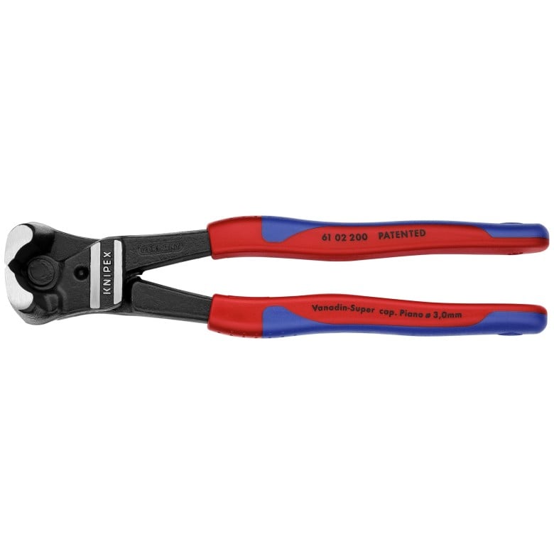 Knipex High Leverage Bolt End-Cutting Nippers (8GÇ¦) - Clinch River Fishing USA