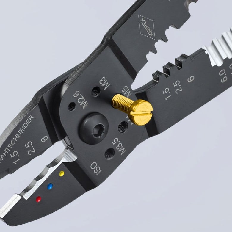 Knipex High Leverage Crimping Pliers/Wire Strippers (9 - 1/2") - Clinch River Fishing USA