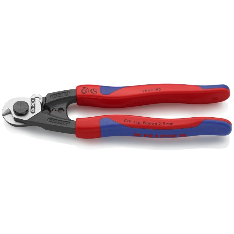 Knipex Wire Rope Shears (7-1/2") - Clinch River Fishing USA