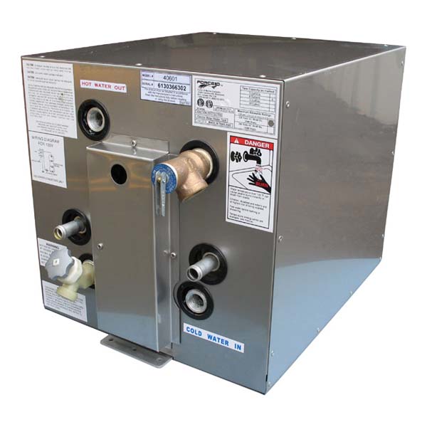 Kuuma Water Heater 11Gal 120V Front Heat Exchange Front/Back Mount