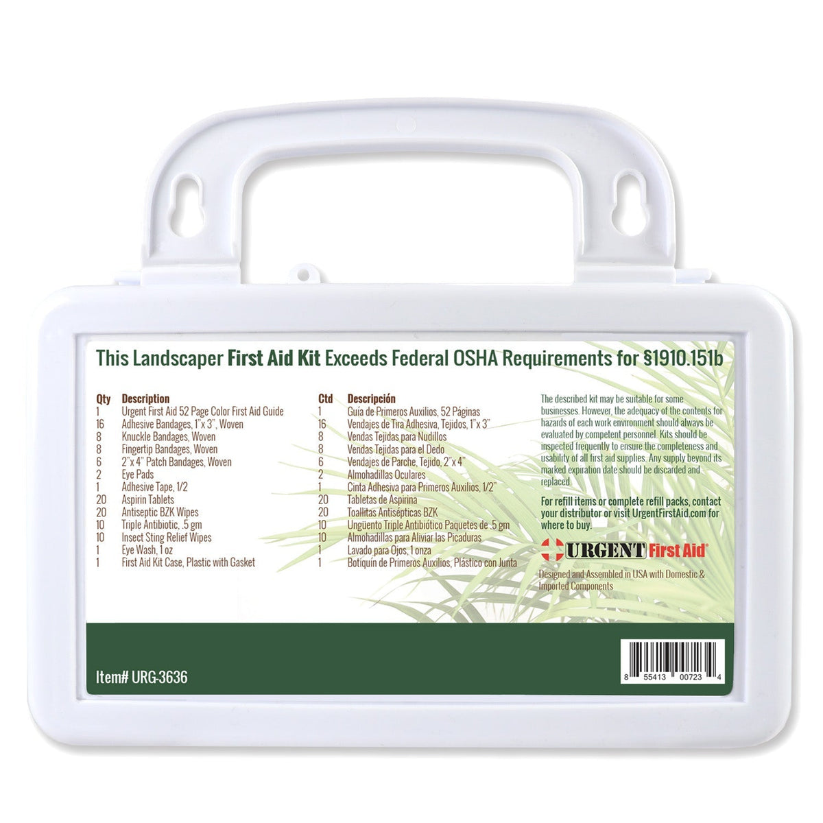Landscaper's Kit - 10 Unit - 103 Piece - Plastic Case w/ Gasket - 1 Each - Clinch River Fishing USA