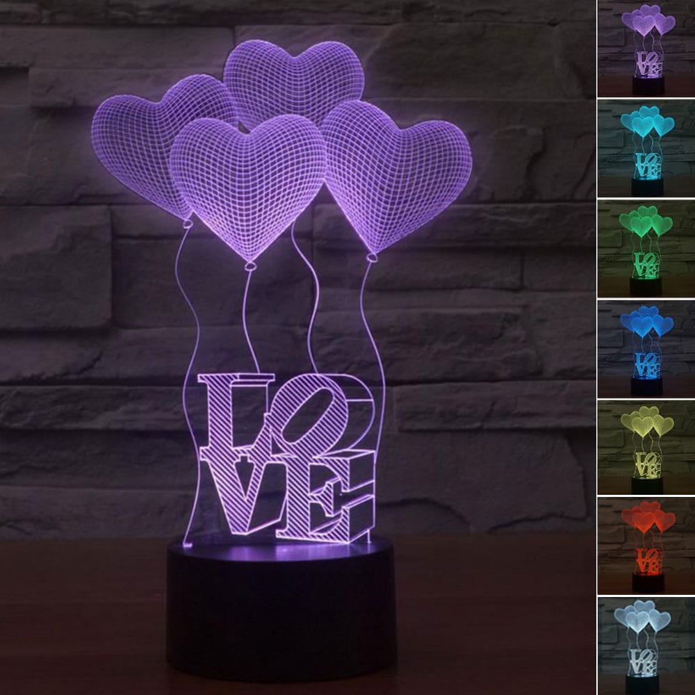 LED Table Night Light - Perfect Gift For Women - Clinch River Fishing USA