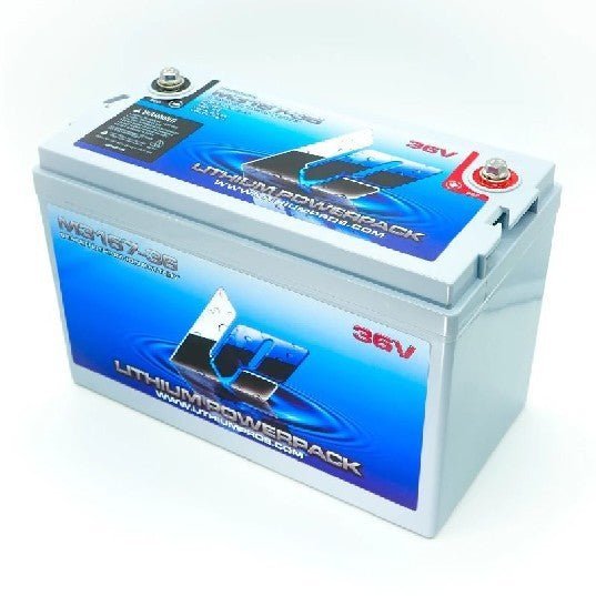 LITHIUM PROS LiFePO4 Battery, 36V/67 Ah (Trolling/Deep cycle, Grp 31) Bluetooth | L3167-36 | L31-36 | DROP SHIP, FREE FREIGHT - Clinch River Fishing USA