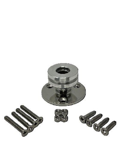 LOCMARINE 8460 Starlink Mini Coupling with Stainless Steel Fixed Mount Base Kit. | LM-SMINI-FX - Clinch River Fishing USA
