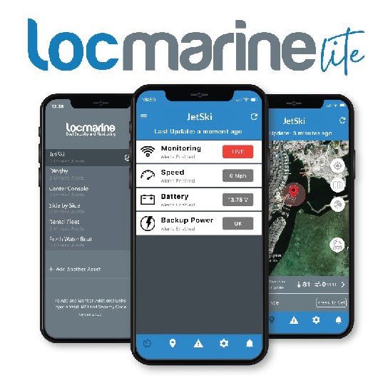 LOCMARINE LITE BATTERY MONITORING AND TRACKER HUB | LTE - 5S - Clinch River Fishing USA