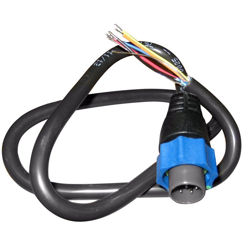 Lowrance Adapter Cable 7-Pin Blue to Bare Wires - Clinch River Fishing USA