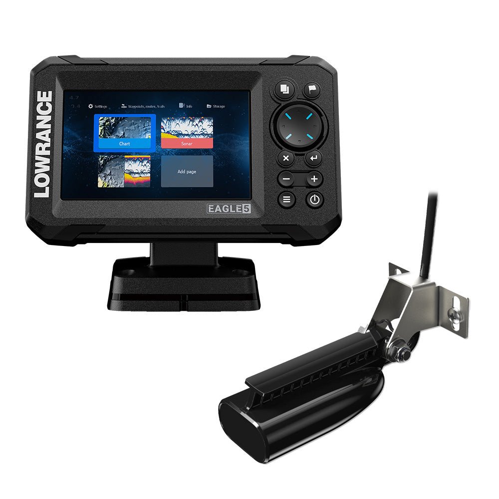Lowrance Eagle 5 Combo w/SplitShot Transducer - Clinch River Fishing USA