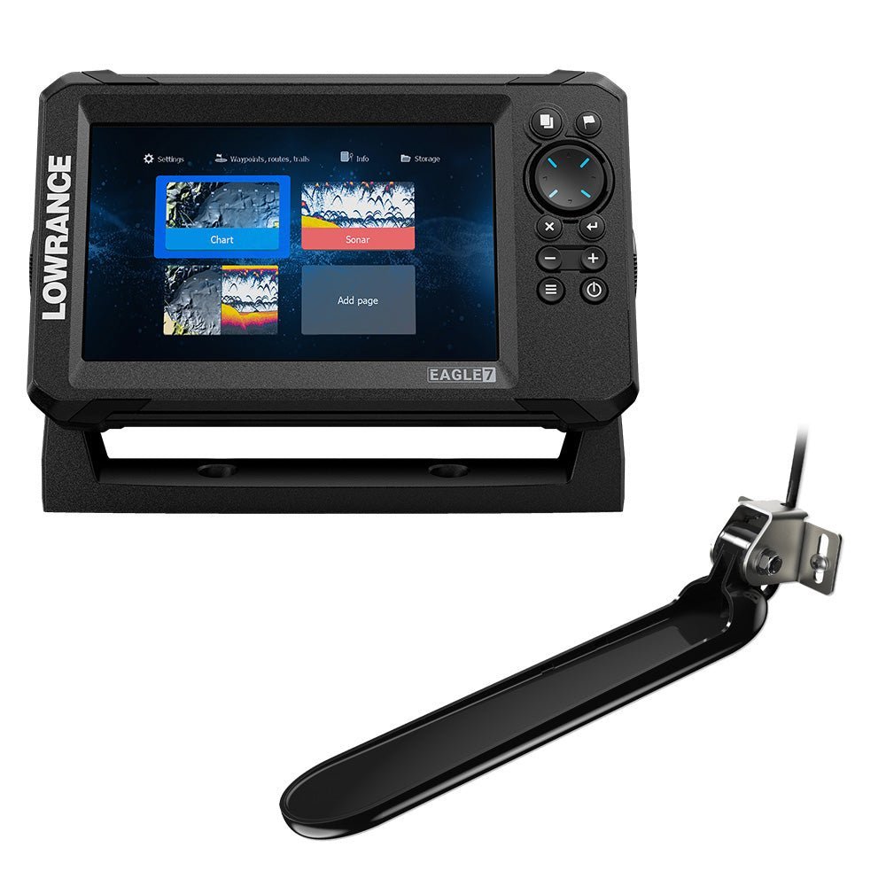 Lowrance Eagle 7 w/TripleShot Transducer &amp; Discover OnBoard Chart - Clinch River Fishing USA