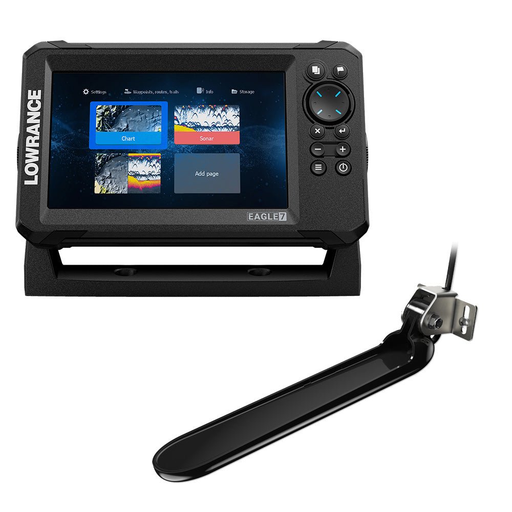 Lowrance Eagle 7 w/TripleShot Transducer &amp; U.S. Inland Charts - Clinch River Fishing USA