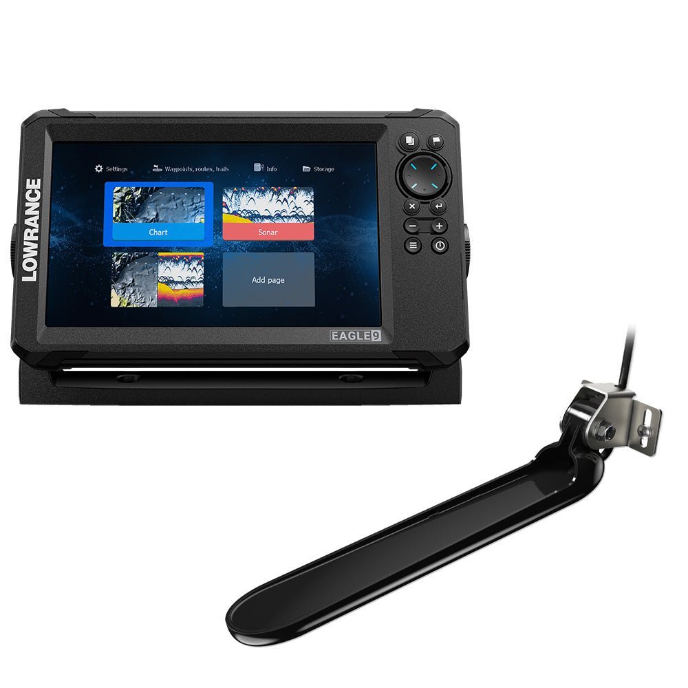 Lowrance Eagle 9 w/TripleShot Transducer &amp; Inland Charts - Clinch River Fishing USA