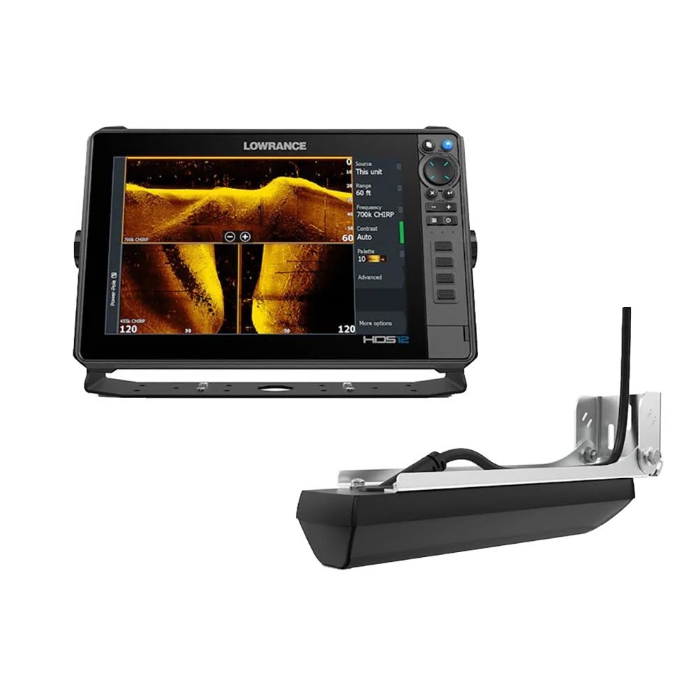 Lowrance HDS PRO 12 - w/ Preloaded C - MAP DISCOVER OnBoard &amp; Active Imaging HD Transducer - Clinch River Fishing USA