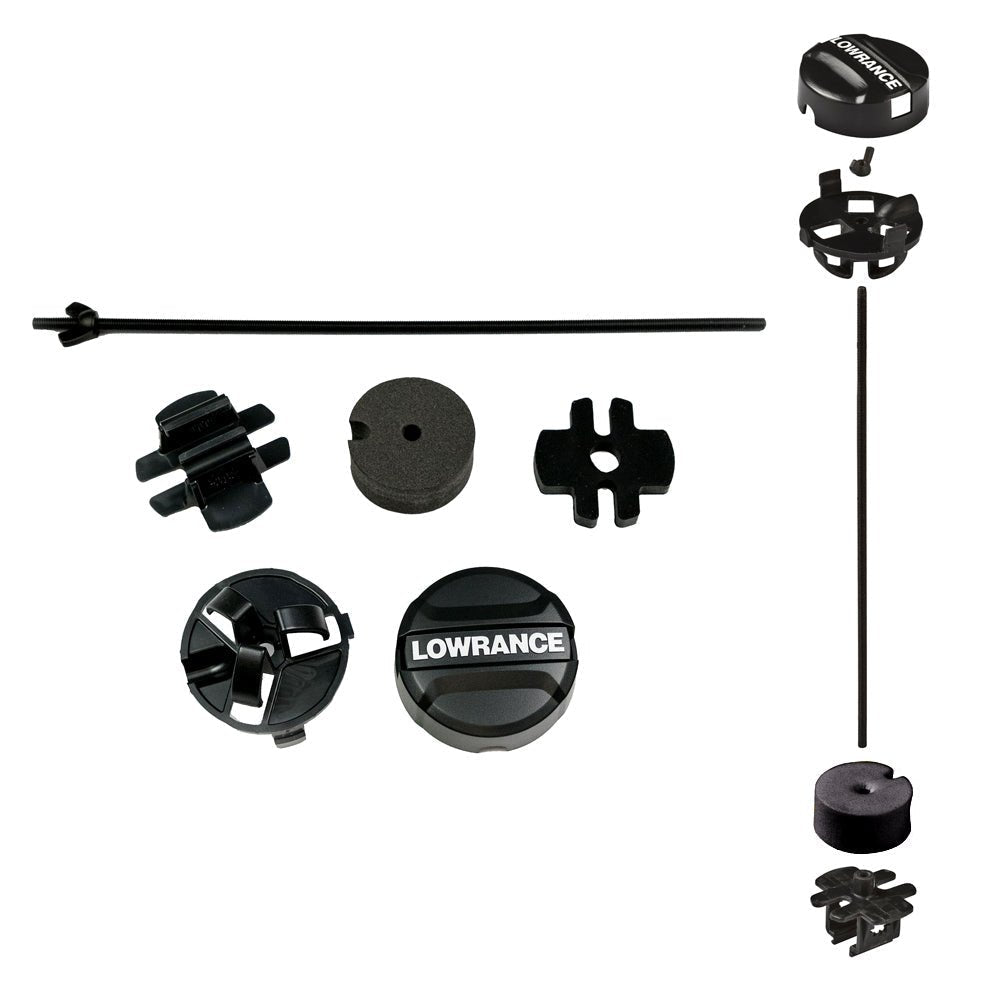 Lowrance Kayak Scupper Transducer Mount - Clinch River Fishing USA