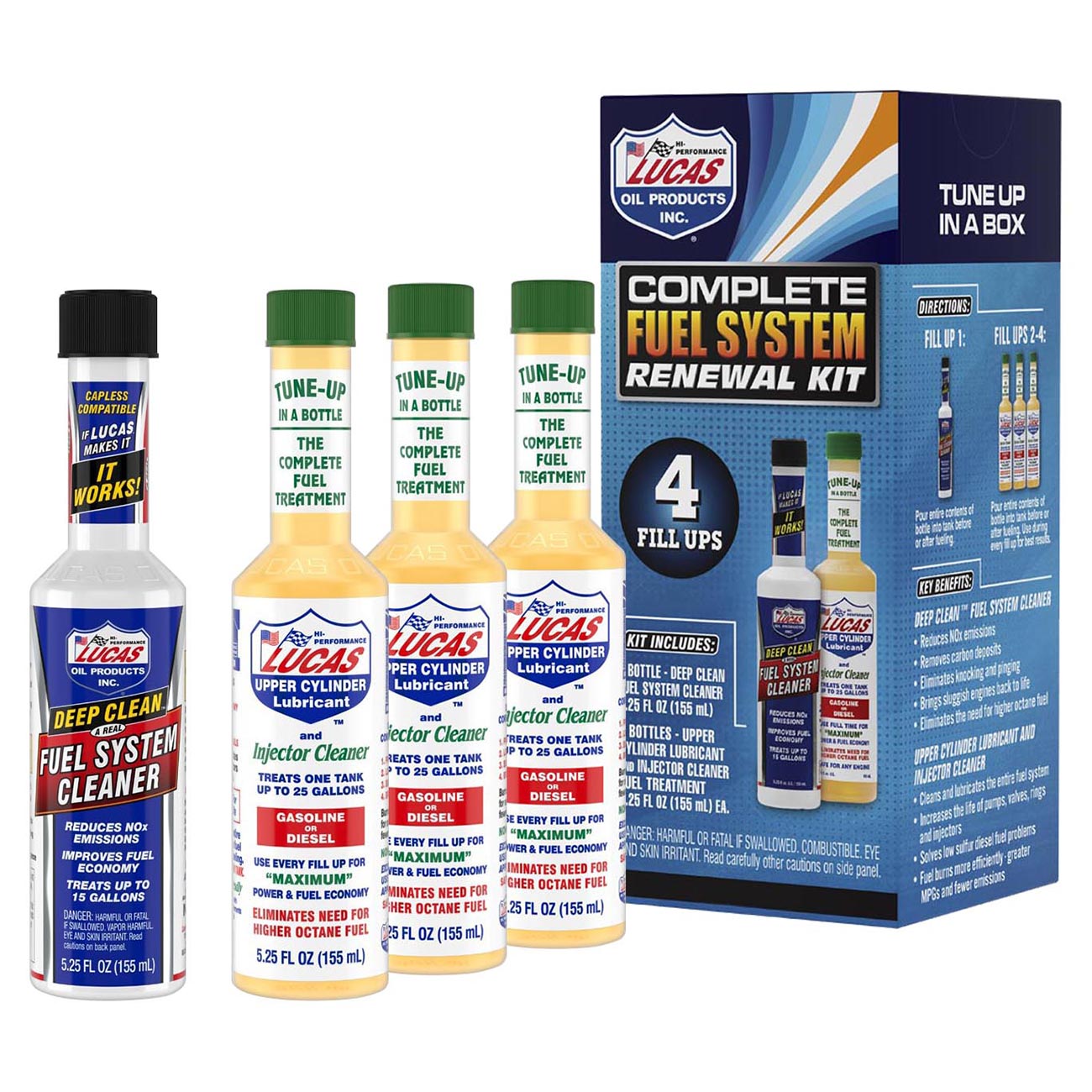 Lucas Oil Complete Fuel System Renewal Kit - Clinch River Fishing USA