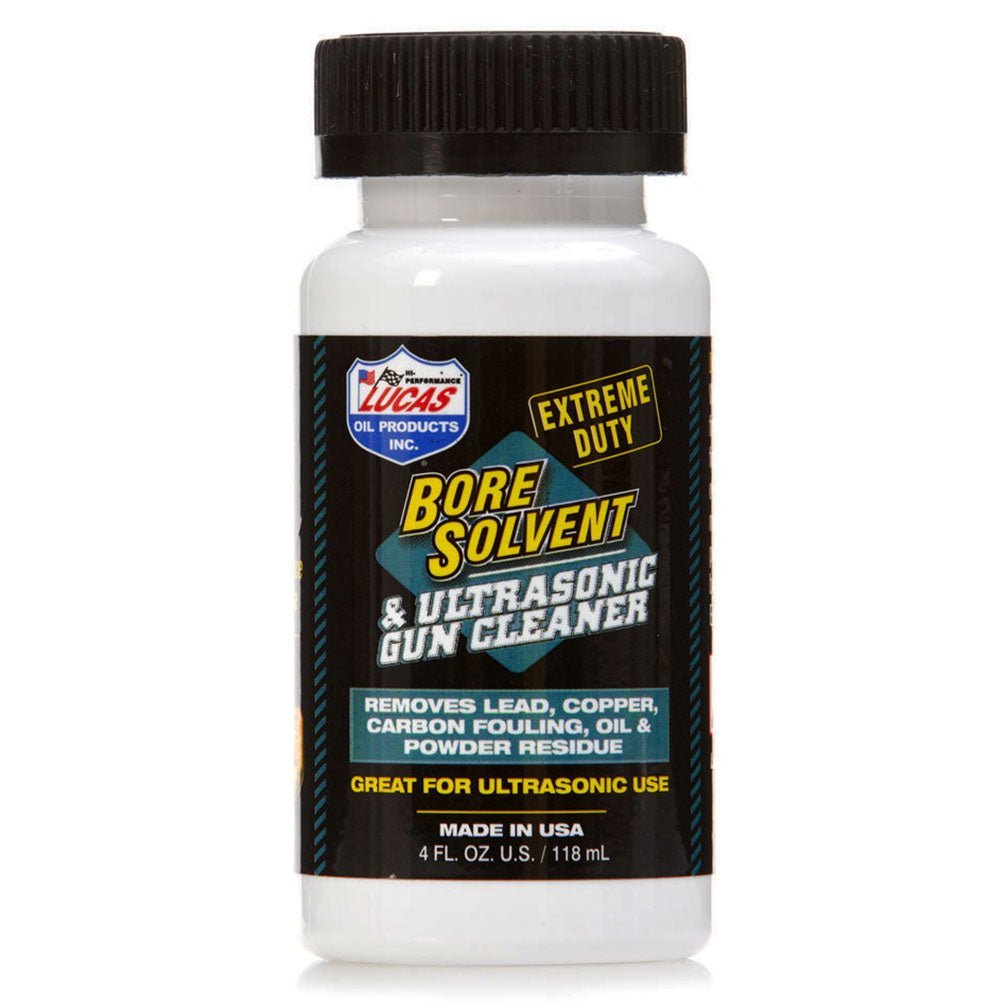 Lucas Oil Extreme Duty Bore Solvent & Ultrasonic Gun Cleaner - 4 Ounce - Clinch River Fishing USA