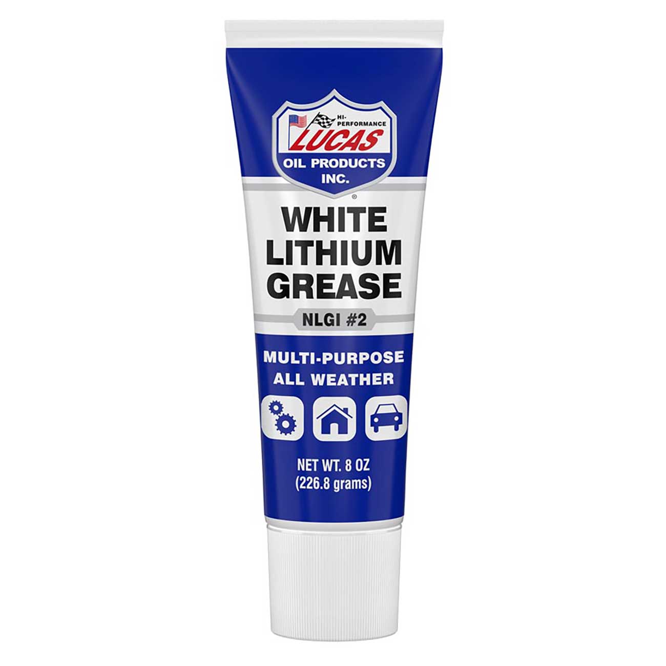 Lucas Oil White Lithium Grease - 8 oz Tube - Clinch River Fishing USA