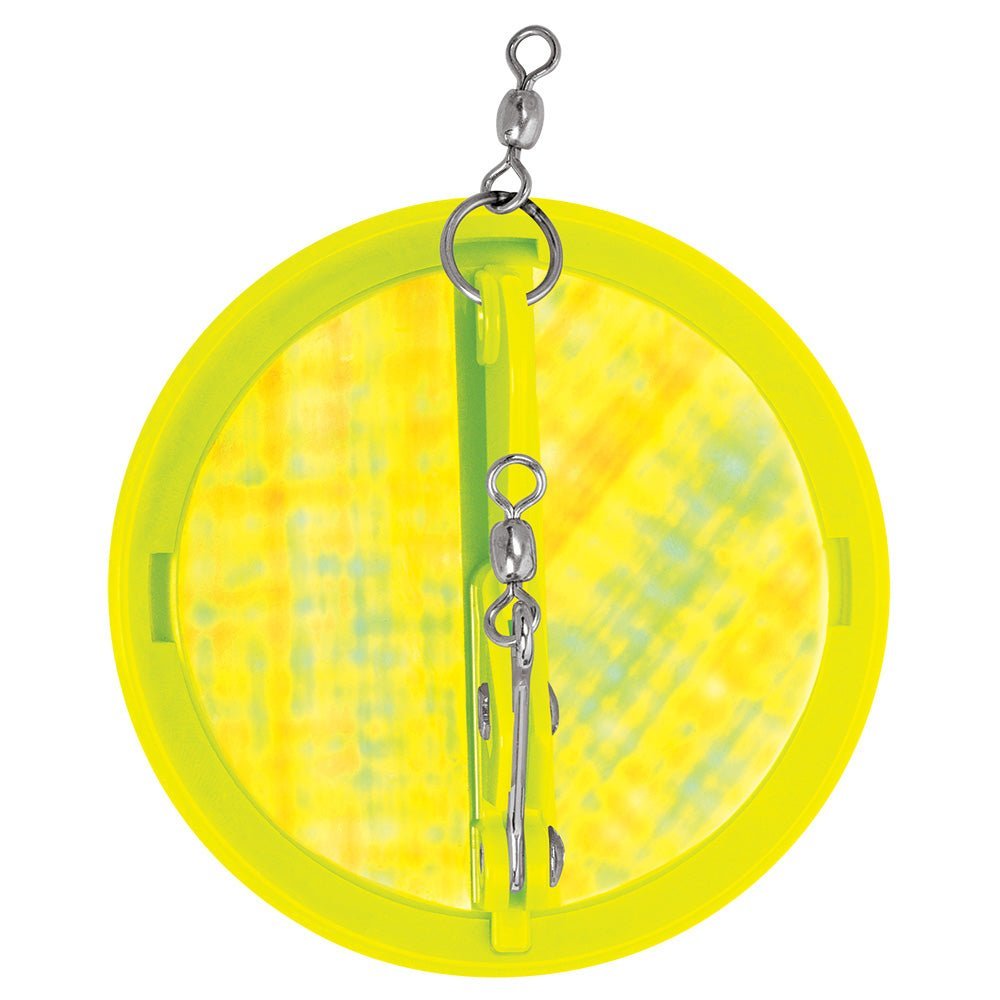 Luhr-Jensen 3-1/4" Dipsy Diver - Chartreuse/Silver Bottom Moon Jelly - Clinch River Fishing USA