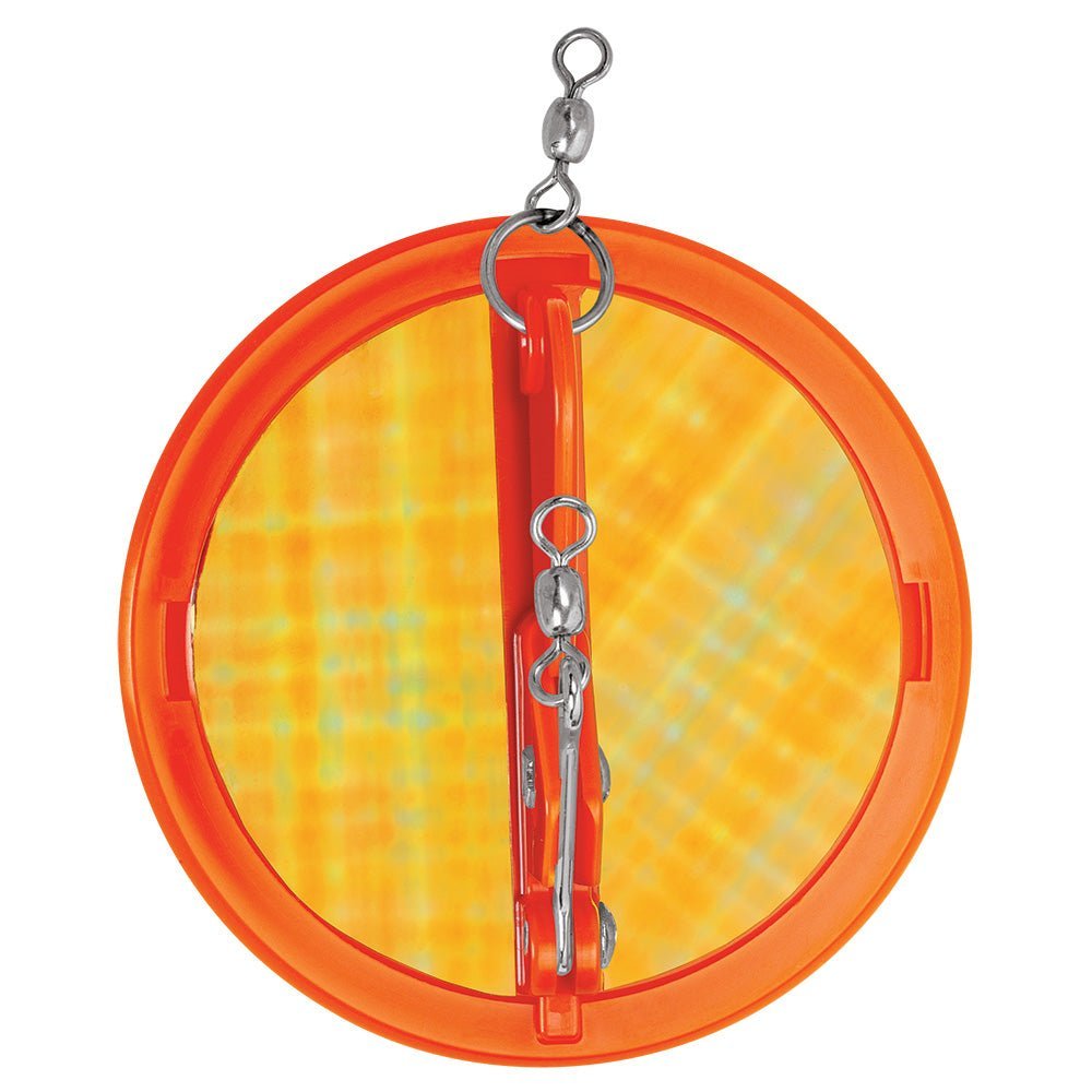 Luhr-Jensen 3-1/4" Dipsy Diver - Fire/Silver Bottom Moon Jelly - Clinch River Fishing USA