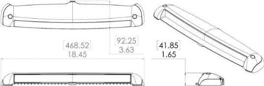 LUMITEC Razor LED Light Bar
