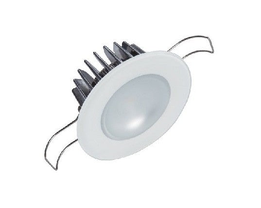 LUMITEC Mirage Flush Mount LED Down Light, White Glass, Spectrum RGBW | 113197