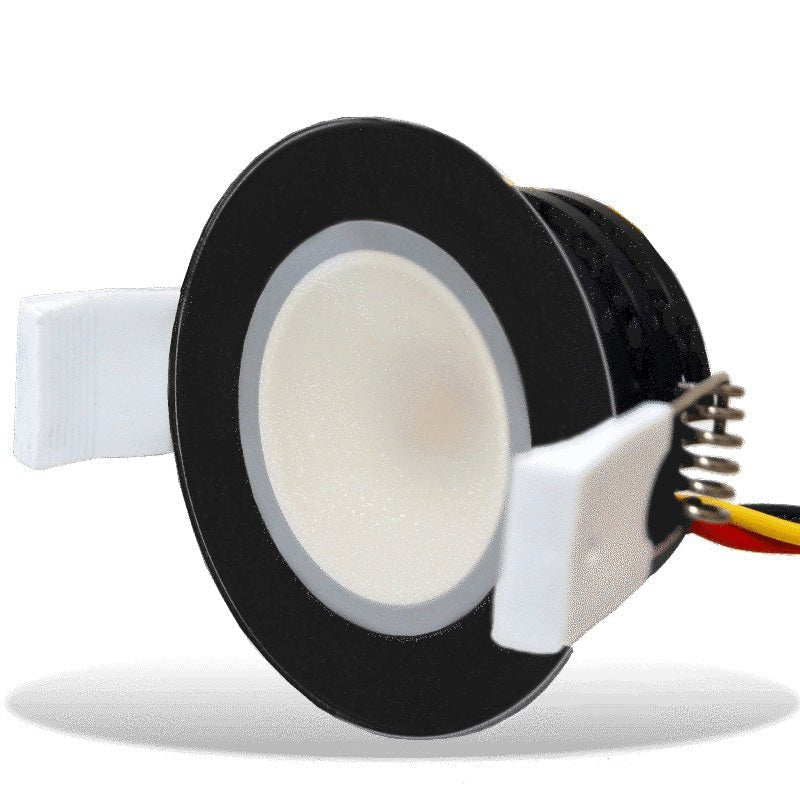 Lumishore LUX DL50 Courtesy Full Spectrum CRGBW 12/24vDC 5 Watt Black Bezel - Clinch River Fishing USA