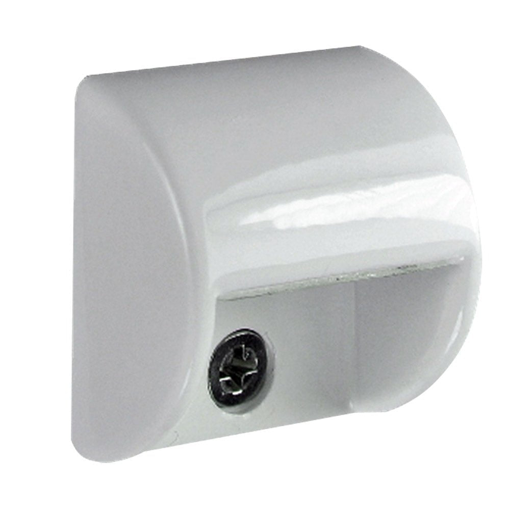 Lumitec Andros - Courtesy Light - White Powder Coat Finish - White Non-Dimming - Clinch River Fishing USA