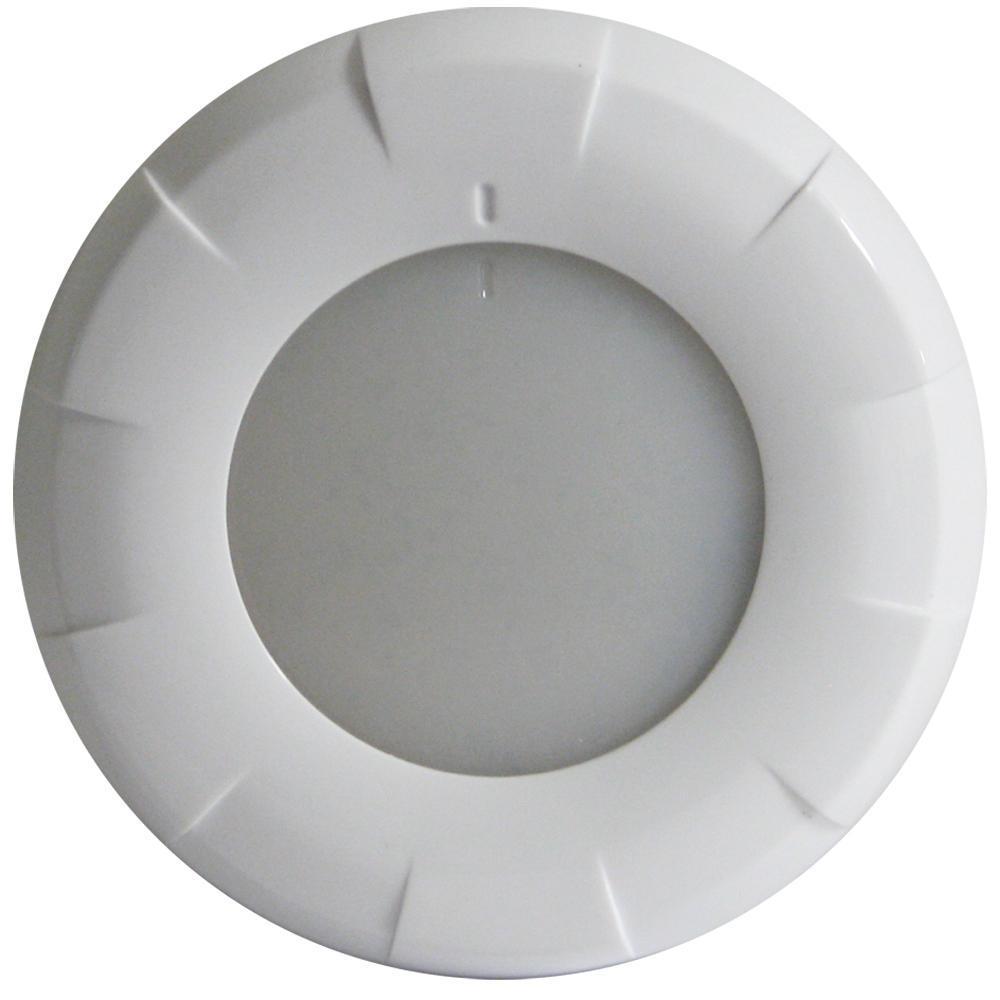 Lumitec Aurora Dome Light White LED Light White Finish 12/24v - Clinch River Fishing USA