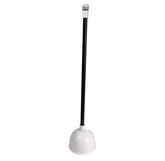 Lumitec Contour 20in Anchor Light, Black Sleeve White Base 12/24vDC - Clinch River Fishing USA