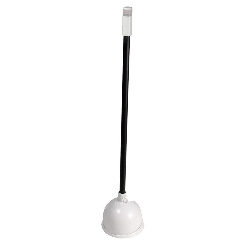 Lumitec Contour Anchor Light - 12" - Black Shaft White Base - Clinch River Fishing USA