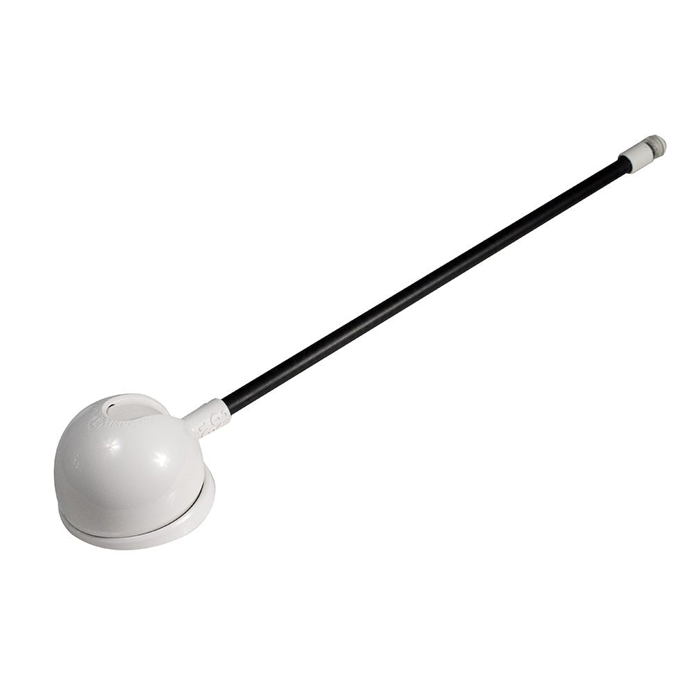 Lumitec Contour Anchor Light - 39" - Black Shaft White Base - Clinch River Fishing USA