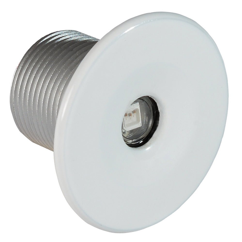 Lumitec Echo Courtesy Light - White Housing - Blue Light - Clinch River Fishing USA